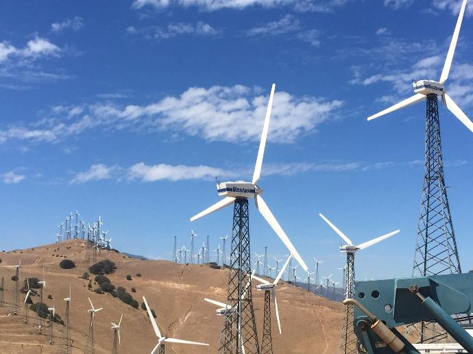 Wind Farm Control, Scheduling and Data Acquistion, Tehachapi, CA